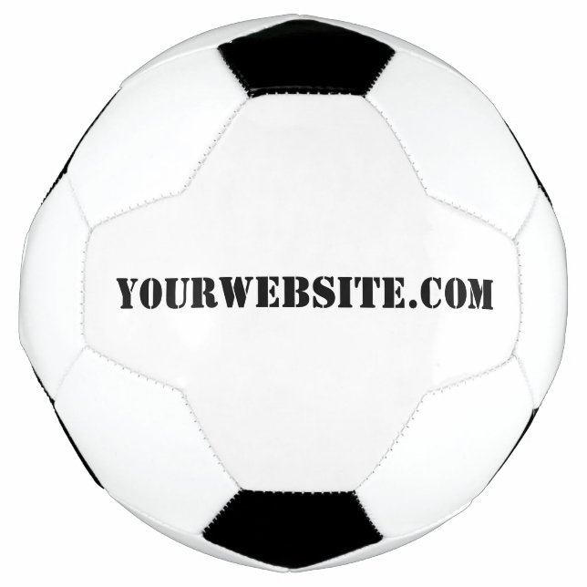 Bola De Futebol YourWebSite.com (Frente)