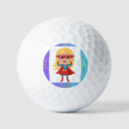 Bola de Golf de Valor da Garota do Super Herói