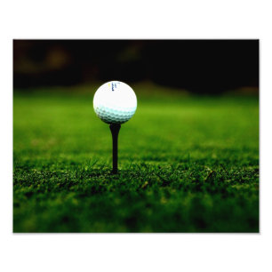 Bola de Golf no Teto com Impressão de Foto em Turf