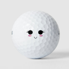 Bola de Golfe de Garota Kawaii