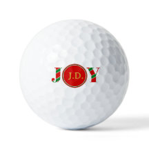 Bola de Golfe de Natal GOLFMAS Alegria Personaliza
