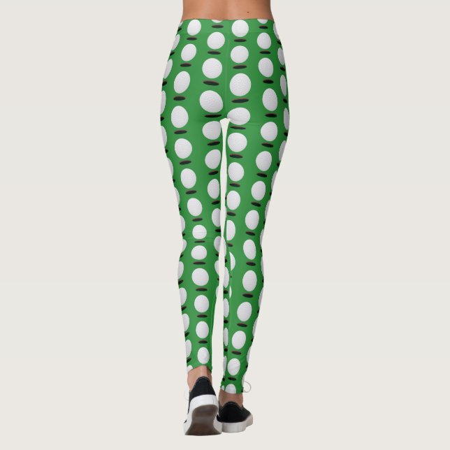 Bola de Golfe e Leggings de Buracos (Verso)