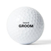 Bola de Golfe Groom Personalizada | Golfe de Casam