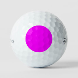 Bola de Golfe Magenta Rosa Muito Bonito