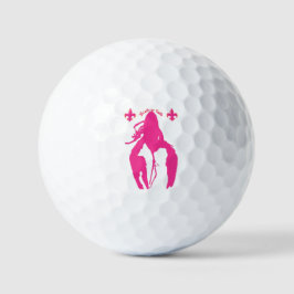 Bola de Golfe Rosa