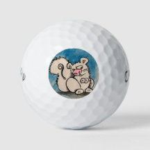 Bola de golfe White Squirrel