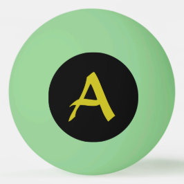 Bola de Ping Pong com MONOGRAMA PERSONALIZADO