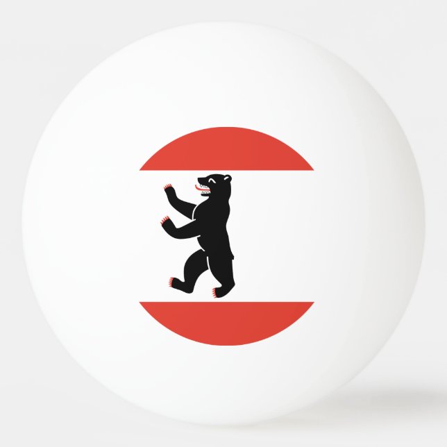 Bola de Ping-Pong da Bandeira de Berlim (Frente)