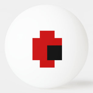 bola de ping pong de Olhos Vermelhos De 8 Bits