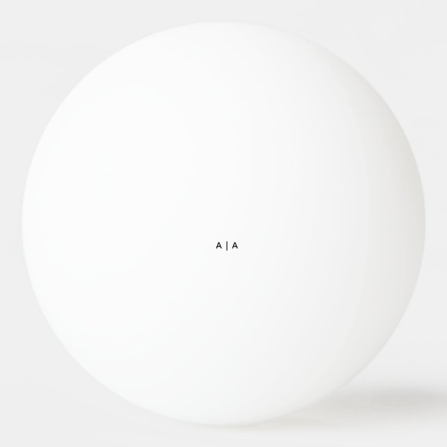 Bola de Ping Pong de Uma Estrela, Branca (Frente)