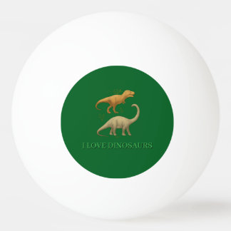Bola de Ping Pong - Eu Amo Dinossauros
