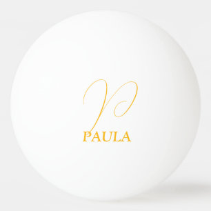 Bola de Ping Pong Monogramada