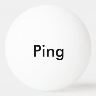 Bola de Ping Pong Personalizada