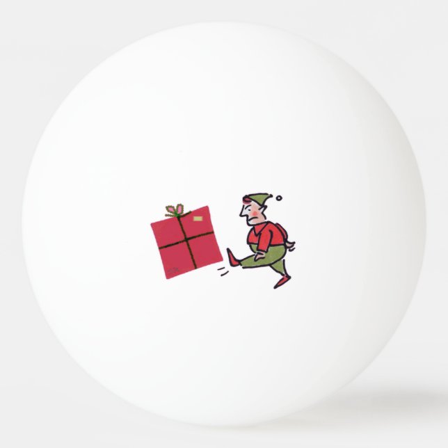 Bola de pingue-pongue de 1 estrela do Elf com raiv (Frente)