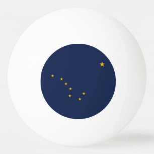 Bola de pingue-pongue Patriótica com Bandeira do