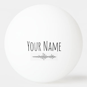 Bola de pino-pong personalizada para ondas sonoras