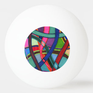 Bola de Pinos de Ping Abstrato "Tangida"