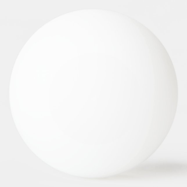 Bola de Pinos de Uma Estrela, Branca (Frente)