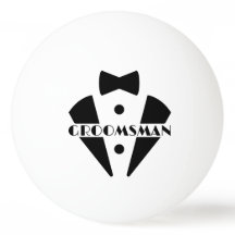 Bola de Pinos do padrinho de casamento