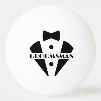 Bola de Pinos do padrinho de casamento