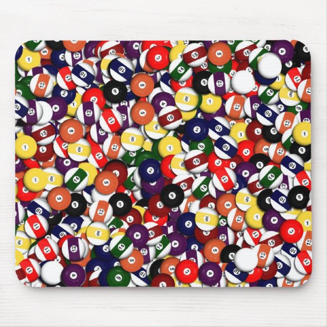 Bola de piscina do Mousepad (Frente)