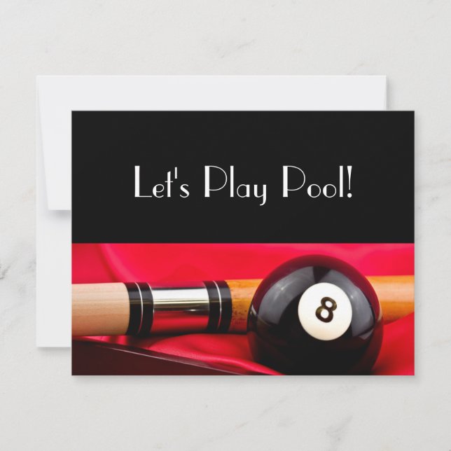 Bola de piscina e indicação (Frente)