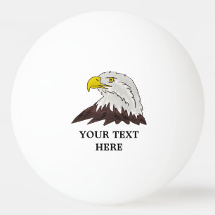 Bola de pong de mesa de tênis de águia americana