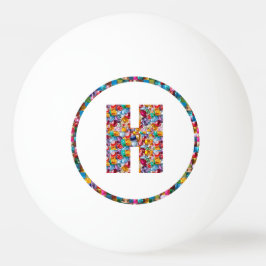 Bola de Pong do sibilo da ARTE HHH H HH 3* do