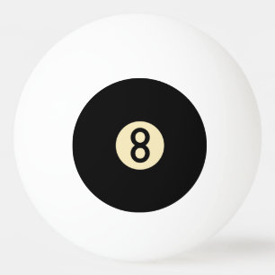 Bola de Pong do sibilo de 8 bolas