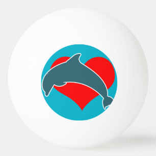 Bola de Pong do sibilo de Luv do golfinho
