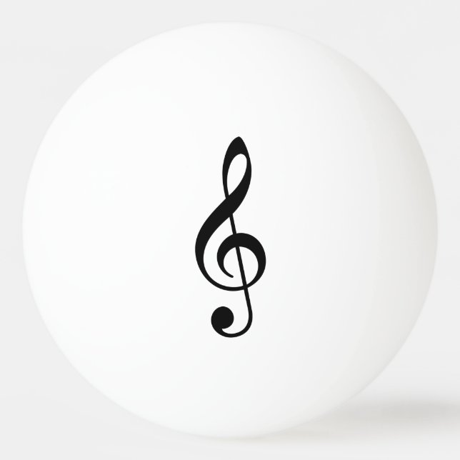 Bola de Pong do sibilo do Clef de triplo (Verso)