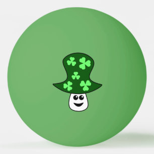 Bola de Pong do sibilo do cogumelo de St Patrick
