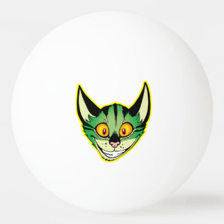 Bola de Pong Ping de Gato Fluorescente