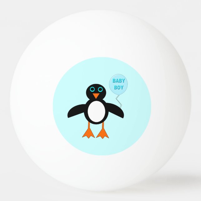 Bola de Pong Ping Ping Pong - Ninho Azul (Frente)