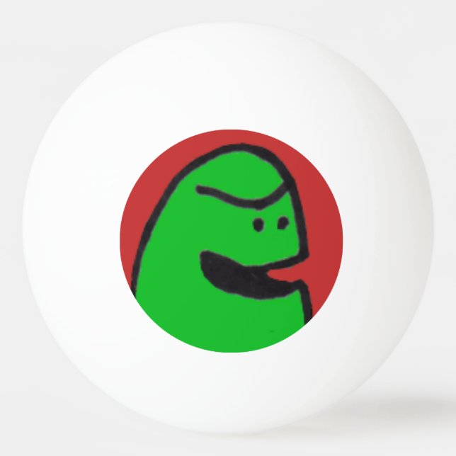 Bola de Pong Verde Weenii (Frente)