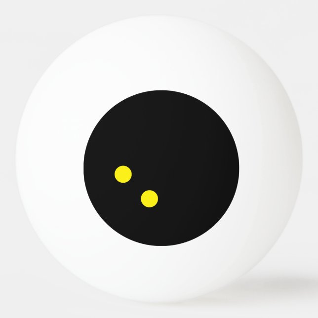 Bola de ponteiro de rosca amarela dupla (Frente)