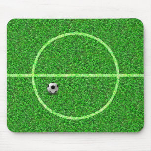 Bola do campo de futebol do futebol - Mousepad