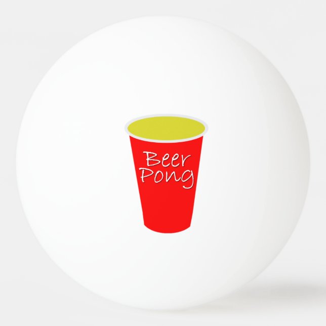 Bola do Ping Pong Beer (Frente)