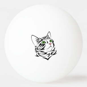 Bola doce de Pong do sibilo do gato de FaceKitty