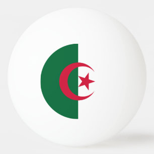 Bola especial de pingue-pongue com bandeira da Arg