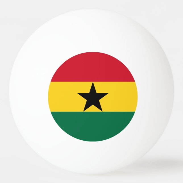 Bola especial de pingue-pongue com bandeira de Gan (Verso)