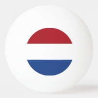 Bola especial de pingue-pongue com bandeira dos Pa