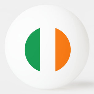 Bola especial de pingue-pongue com Flag of Ireland