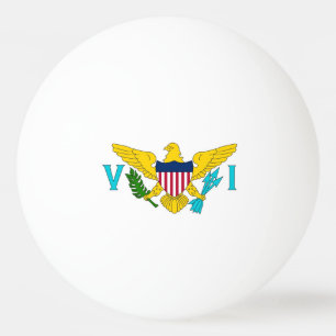 Bola especial do pong do sibilo com a bandeira da