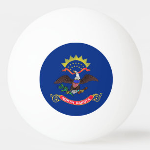 Bola especial do pong do sibilo com a bandeira de