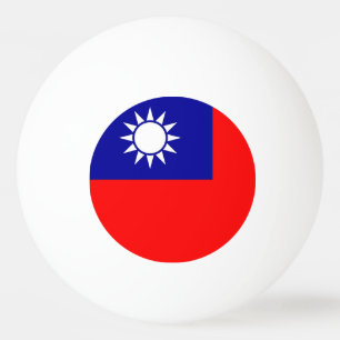 Bola especial do pong do sibilo com a bandeira de