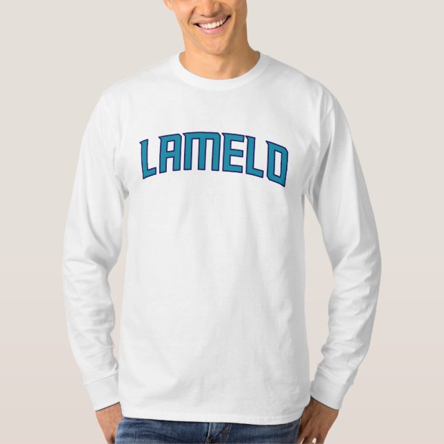 Bola LaMelo - T-Shirt Charlotte Basball (Frente)