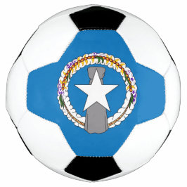 Bola Patriótica de Futebol com Bandeira Norte Mari