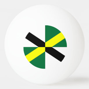 Bola patriótica do pong do sibilo com a bandeira