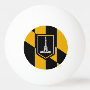 Bola patriótica do pong do sibilo com a bandeira